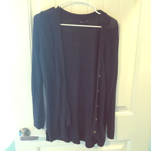 GAP Sweaters - Navy Gap Button Up Cardigan GAP Sweaters - Navy Gap Button Up Cardigan
